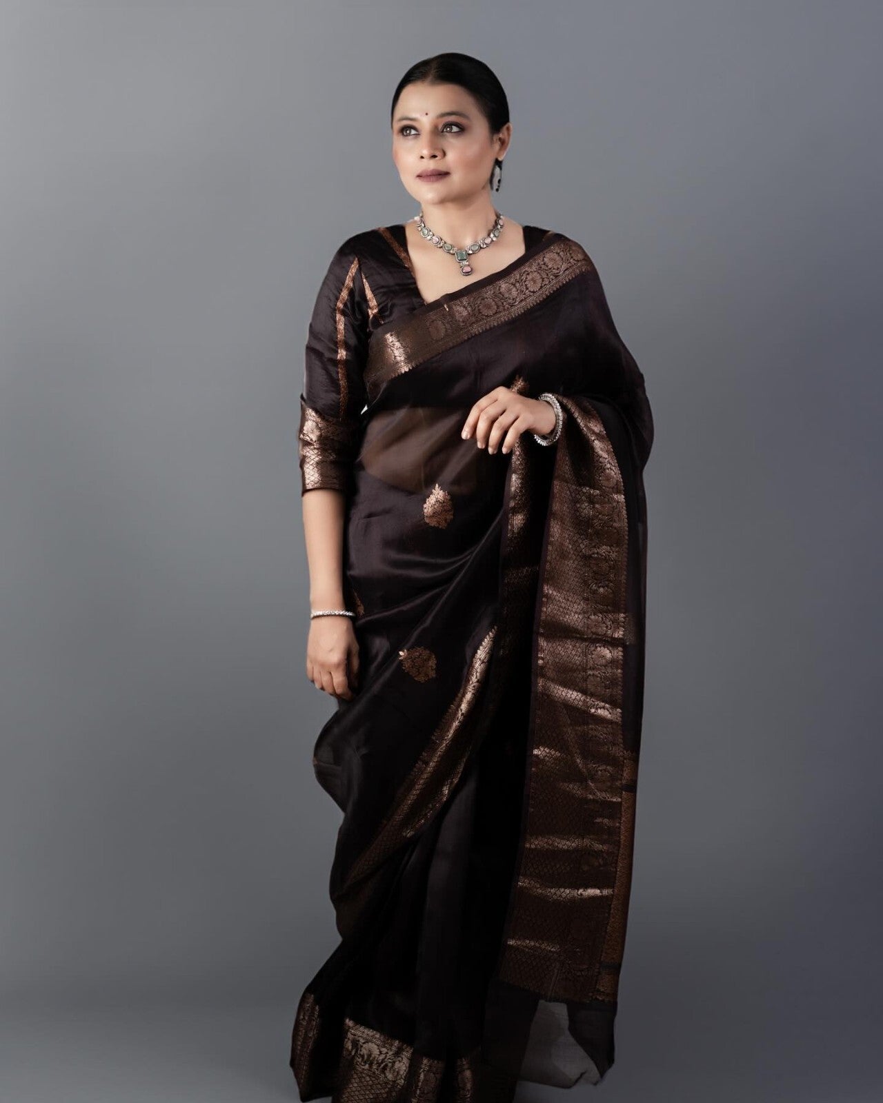 Bollywood Sari Wedding Women Indian Party Wear Blouse Pakistani Design