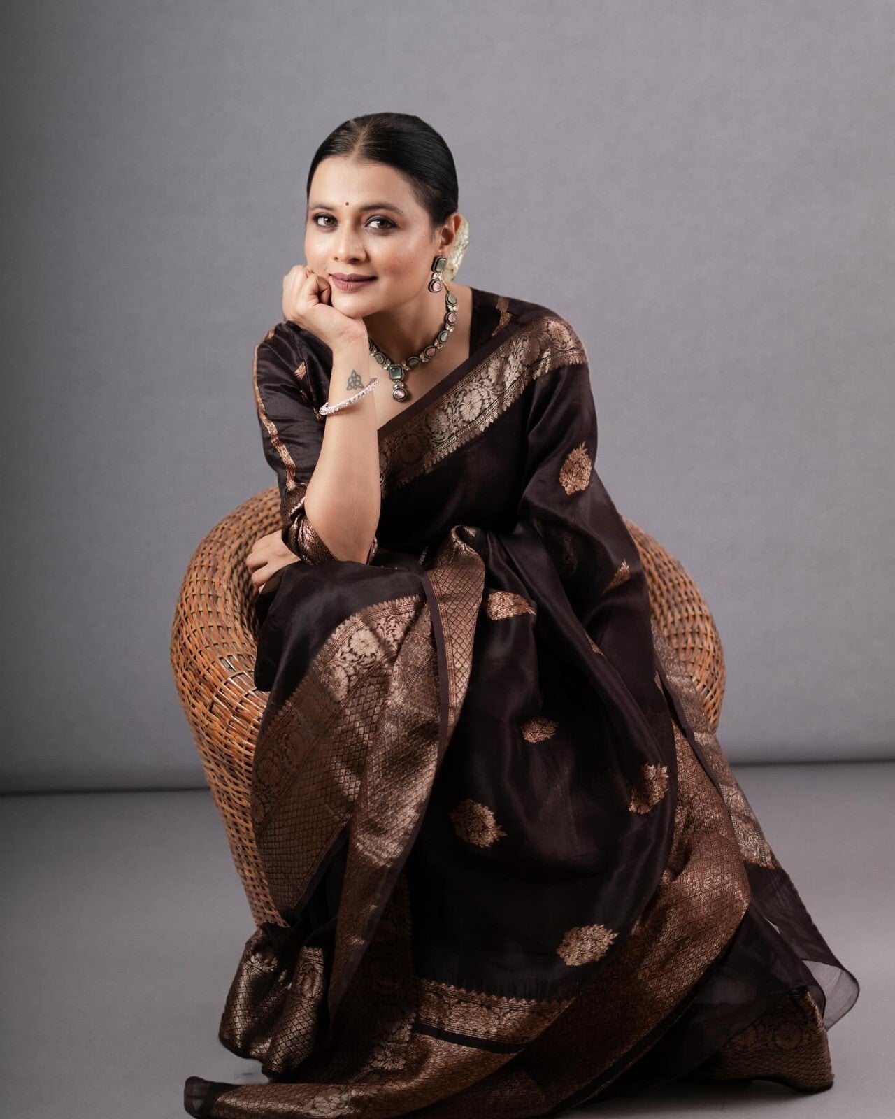 Bollywood Sari Wedding Women Indian Party Wear Blouse Pakistani Design