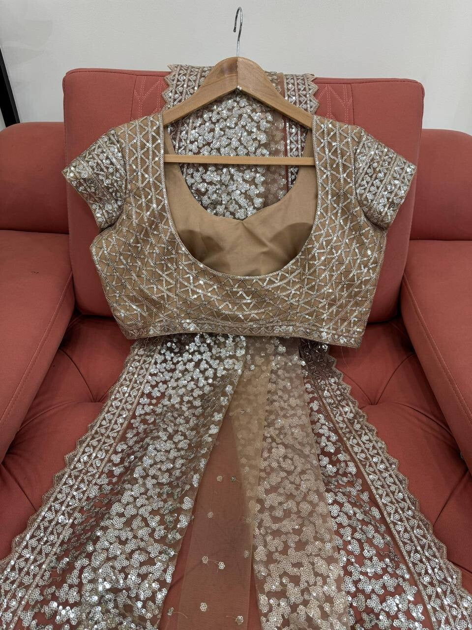 Reception Wear Soft Net Saree With Blouse For Women And Girls
