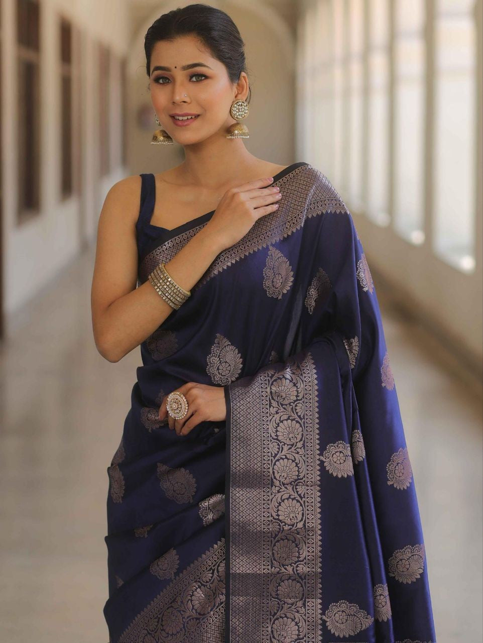 Soft Silk Bollywood Designer Fancy Saree Party Indian Wedding Ready To